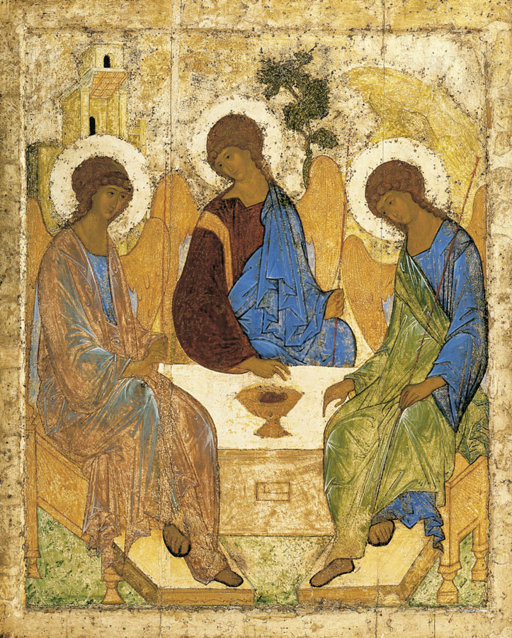 Angelsatmamre trinity rublev 1410 | ART-REZBA