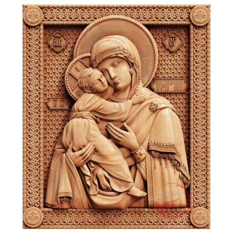 Our Lady of Vladimir 04 mother of god theotokos