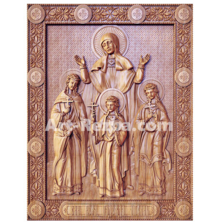 Saints Sophia and her daughters 01