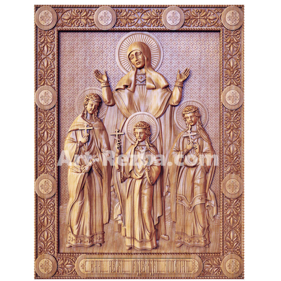 Saints Sophia and her daughters 01